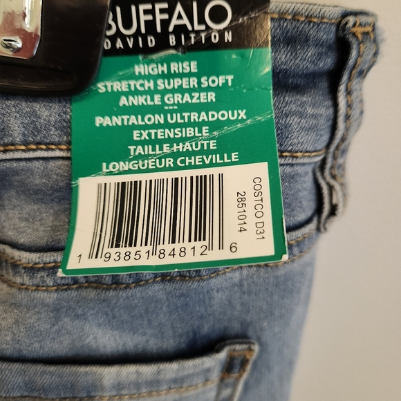Buffalo jeans, super stretch sz 12, new - Picture 4 of 5